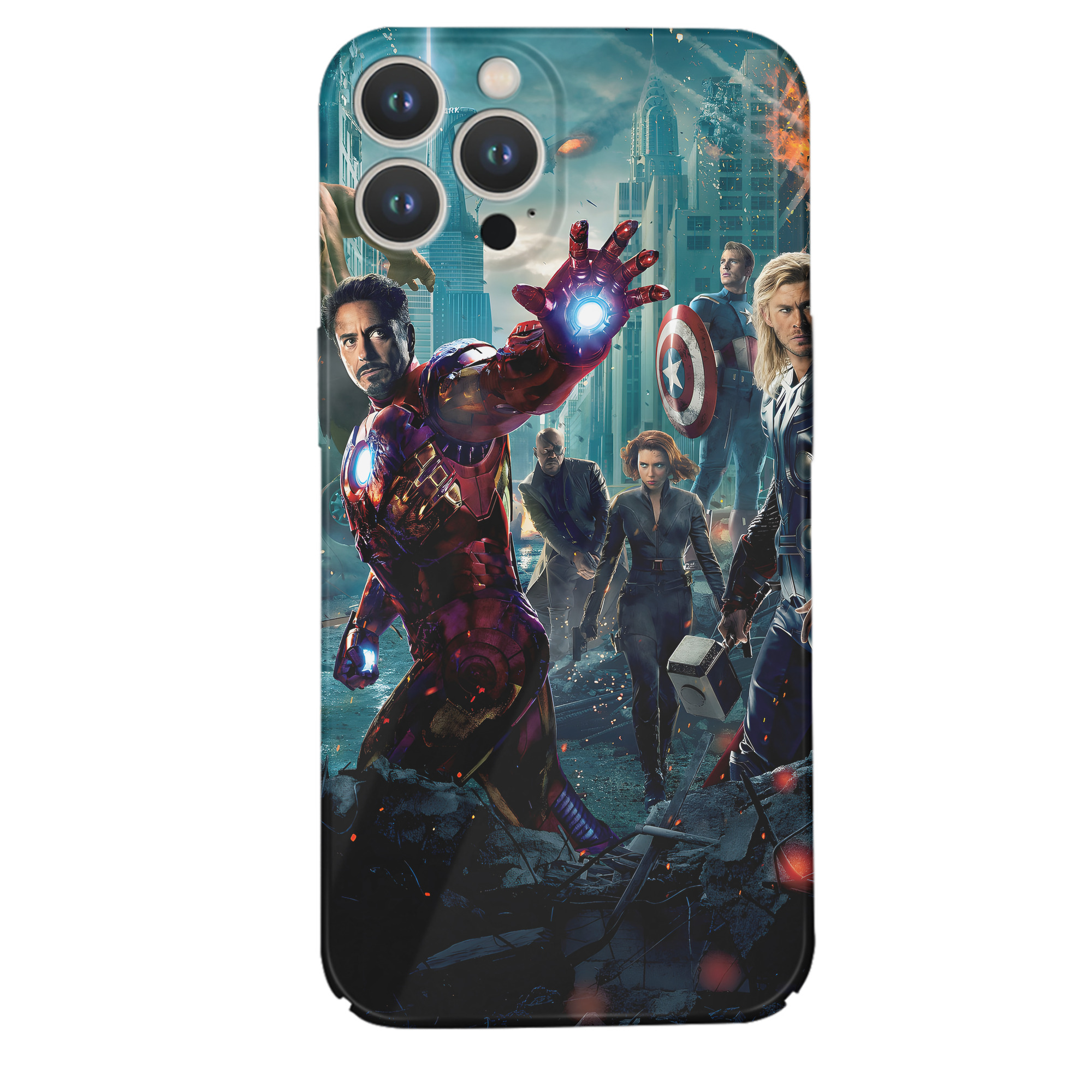 （画像用） アベンジャーズ The Avengers 【iPhone 14シリーズ対応】ハードケース